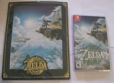 The Legend of Zelda: Tears of the Kingdom - Nintendo Switch, with Art Print, New