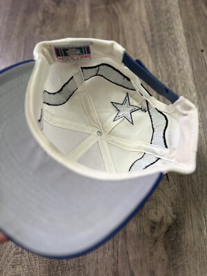 Dallas Cowboys Apex One Vintage Black Blue Waves 90s Snapback Hat
