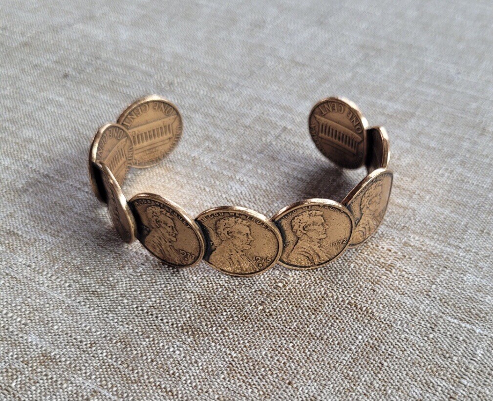 Artesian Handcrafted Copper Bracelet - image 2