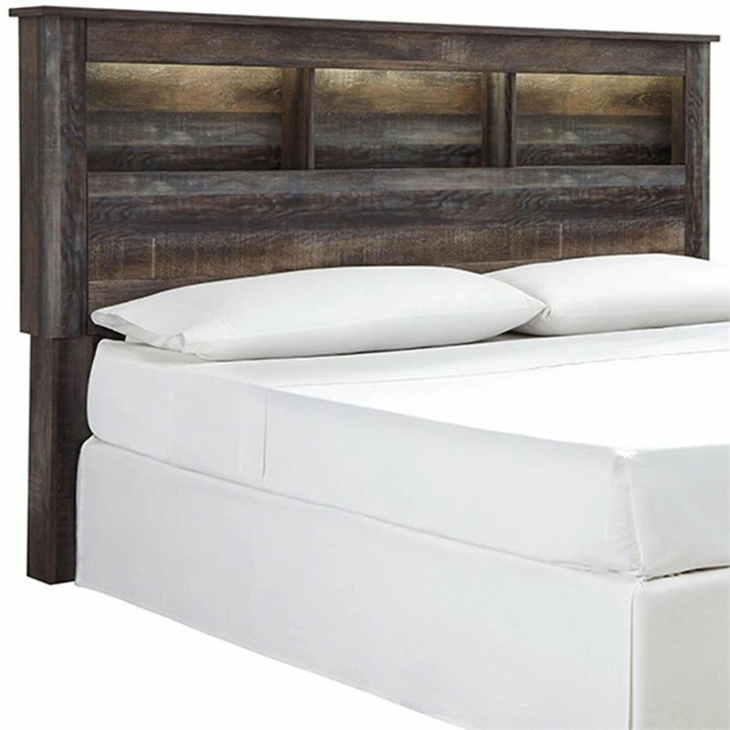 Ashley bookcase headboard king deals