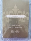 Royal Velvet Encore Supreme Pinch Pleat Back-Tab Panel 25” x 95” Dejft Blue New — photo 2