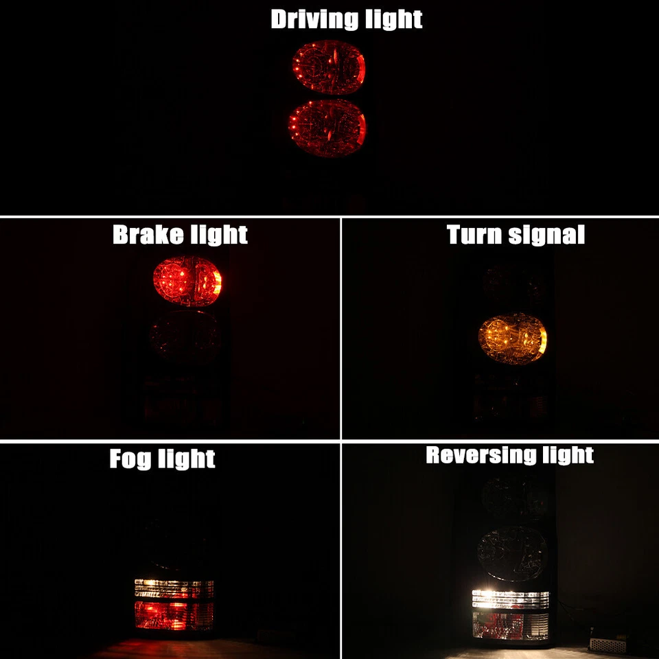 Par de luces traseras de freno para Land Rover Discovery LR3 LR4 2004 2005 2006 2007-2016 Foto 3 de 4