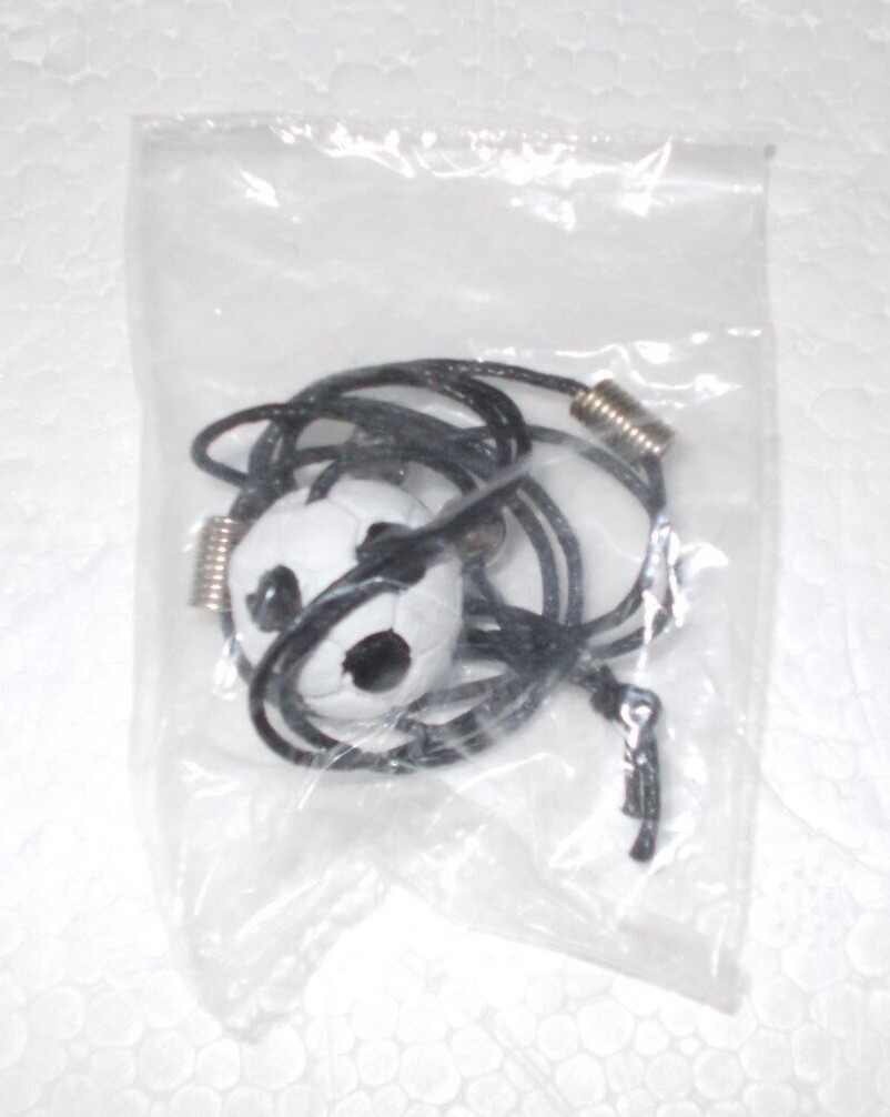 Soccer Ball Resin Necklace NEW
