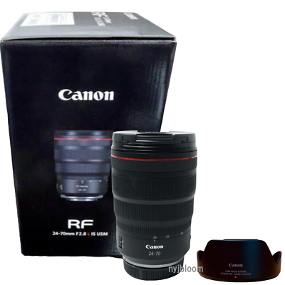 New CANON RF 24-70mm f2.8L IS USM Lens for Full-Frame Mirrorless