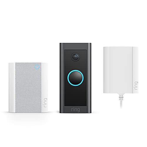 Video Doorbell Wired + Plug-In Adaptor and Chime Doorbell camera - Picture 1 of 5