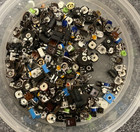 Lot of Assorted Vintage Trimmer Potentiometers - Ideal for Repair & DIY Projects
