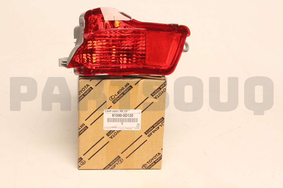 815900D120 Genuine Toyota REFLECTOR ASSY, REFLEX, LH 81590