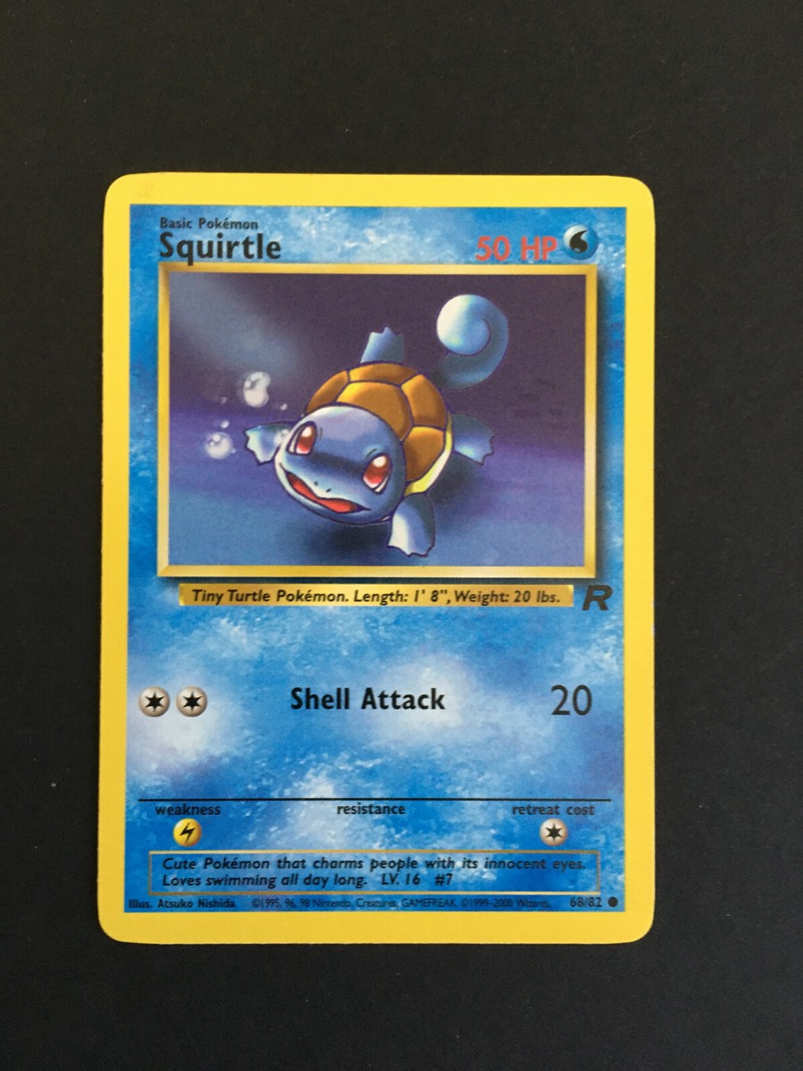 1995 squirtle pokemon card value 68 82 [Reverse Holo] #95 Prices | Legendary Collection Pokemon - Squirtle (68) -