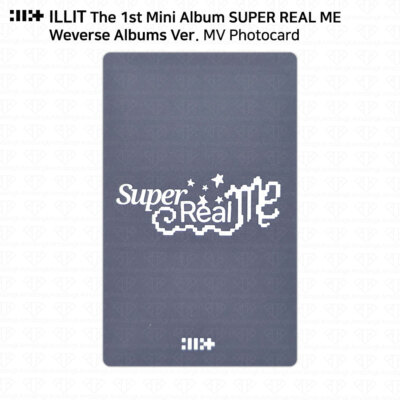 ILLIT The 1st Mini Album Super Real Me Weverse Albums Ver Official