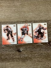 Lot of 3 Philadelphia Flyers cards Challenge For The Cup UD 2002 
