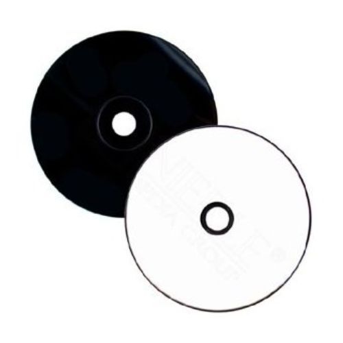 10 Mediarange Black Bottom White Printable CD-R Blank CD discs 52x 700MB MR241