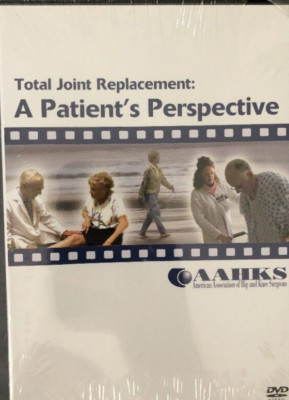 Total Joint Replacement A Patient's Perspective AAHKS dvd new sealed 
