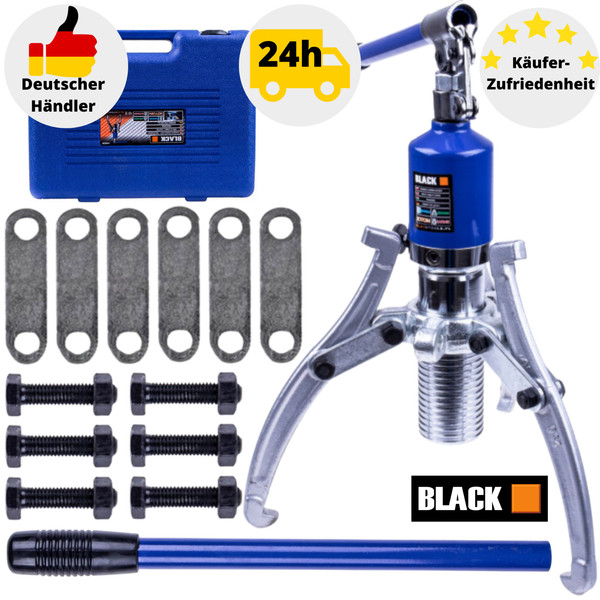 Lagerabzieher Profi 10T Abzieher Hydraulisch Lager Werkzeug Satz Innen AußEn Kfz-image