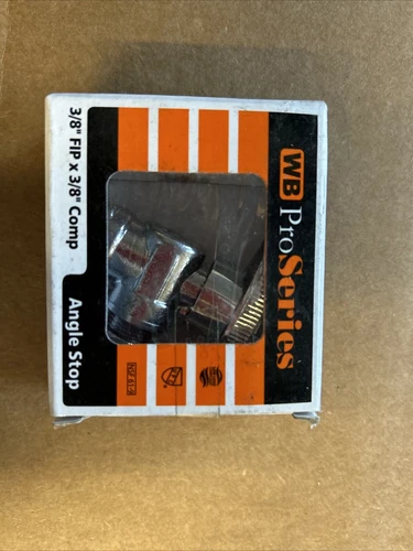 Wolverine Brass 56300nl Turn Angle Supply Stop 3/8" Fip x 3/8" Comp