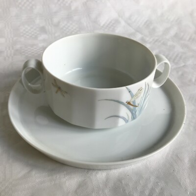 Rosenthal Studio Linie Polygon Milos LIBELLE Suppentasse mit Unterteller *