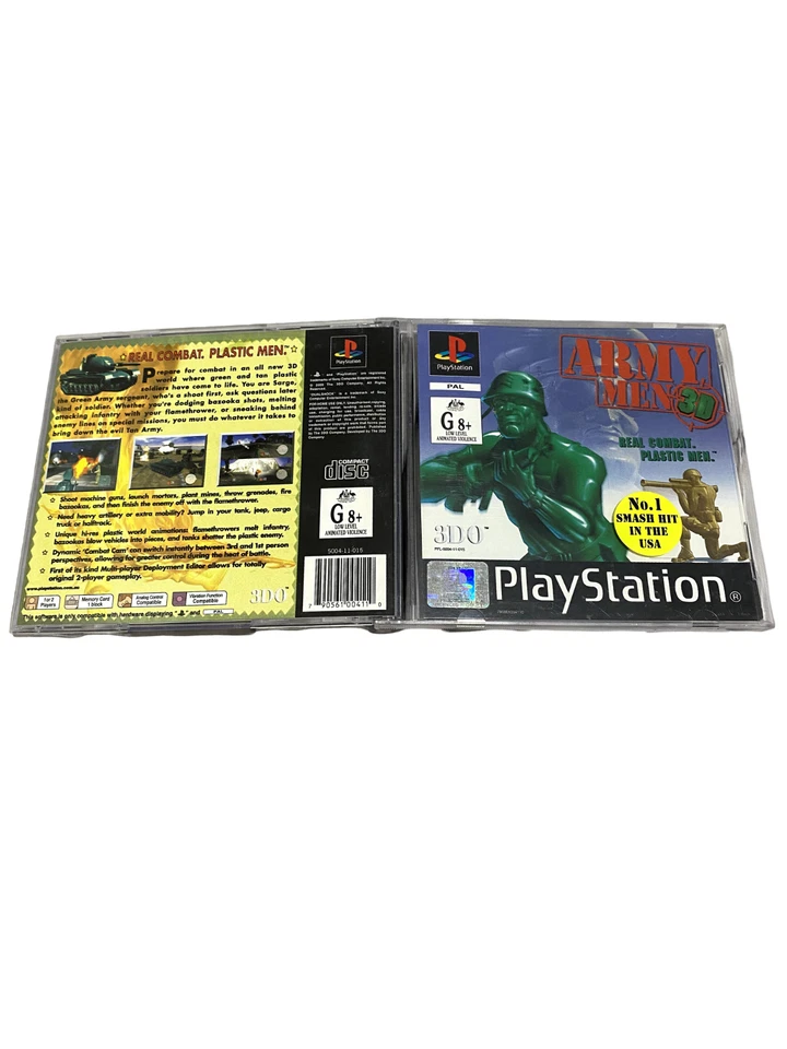 Army Men 3D | PS1 | Manual Included - PAL - AU Seller - Image 4 of 4