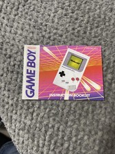 Vintage Nintendo Gameboy System Booklet Instruction Manual Only Paperwork