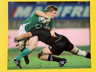 RUGBY UNION STAR ROOKIE CARD BRIAN O'DRISCOLL IRLAND ALL BLACKS 2010 FRANZÖSISCHE AUSGABE