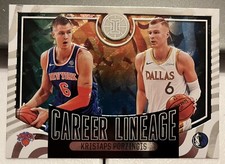 2020-21 Panini Illusions Kristaps Porzingis Career Lineage Insert #5