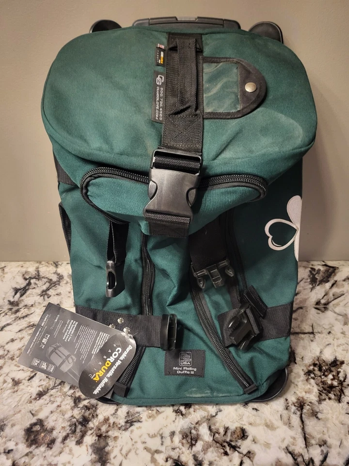 NWT! Club Grove Mini Duffle III CorDura Fabric Rolling Travel Bag Golf READ - Image 2 of 4