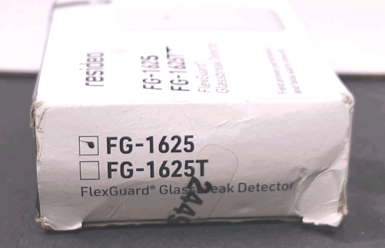 NEW Honeywell FG1625 FG-1625T Intellisense Glass Break Detector Sensor White