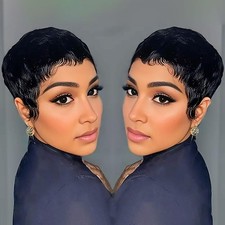 RUISENNA Pixie Cut Wig Human Hair Short Pixie Wigs for Black Women Human Hair...