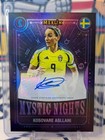 Topps Merlin Womens UEFA Euro Kosovare Asllani Auto 49/50 Sweden & London City