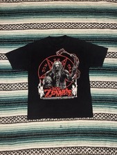 2010 Rob Zombie Heavy Metal Band Tour T Shirt Size Large Double Sided