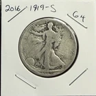 1919-S G (Good) Walking Liberty Half Dollar 50c