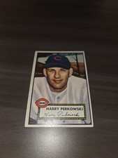 1952 Topps Harry Perkowski #142 Ex Baseball Set Break Free Combined S+H