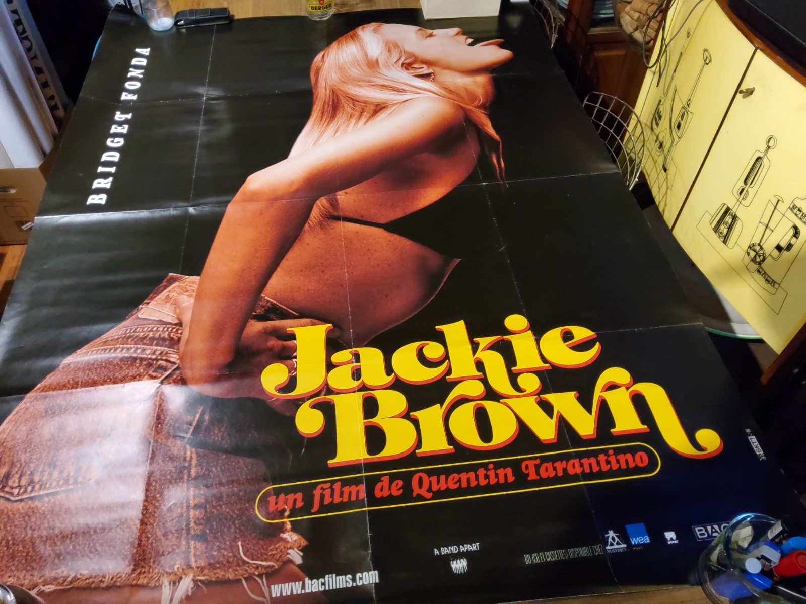 ORIGINAL VINTAGE MOVIE POSTER JACKIE BROWN 2007