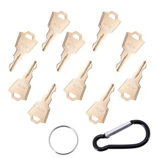 Heavy Ignition Keys, 10 Pack A126 Keys for Linear Keypads, Pride, GoGo, Elite...