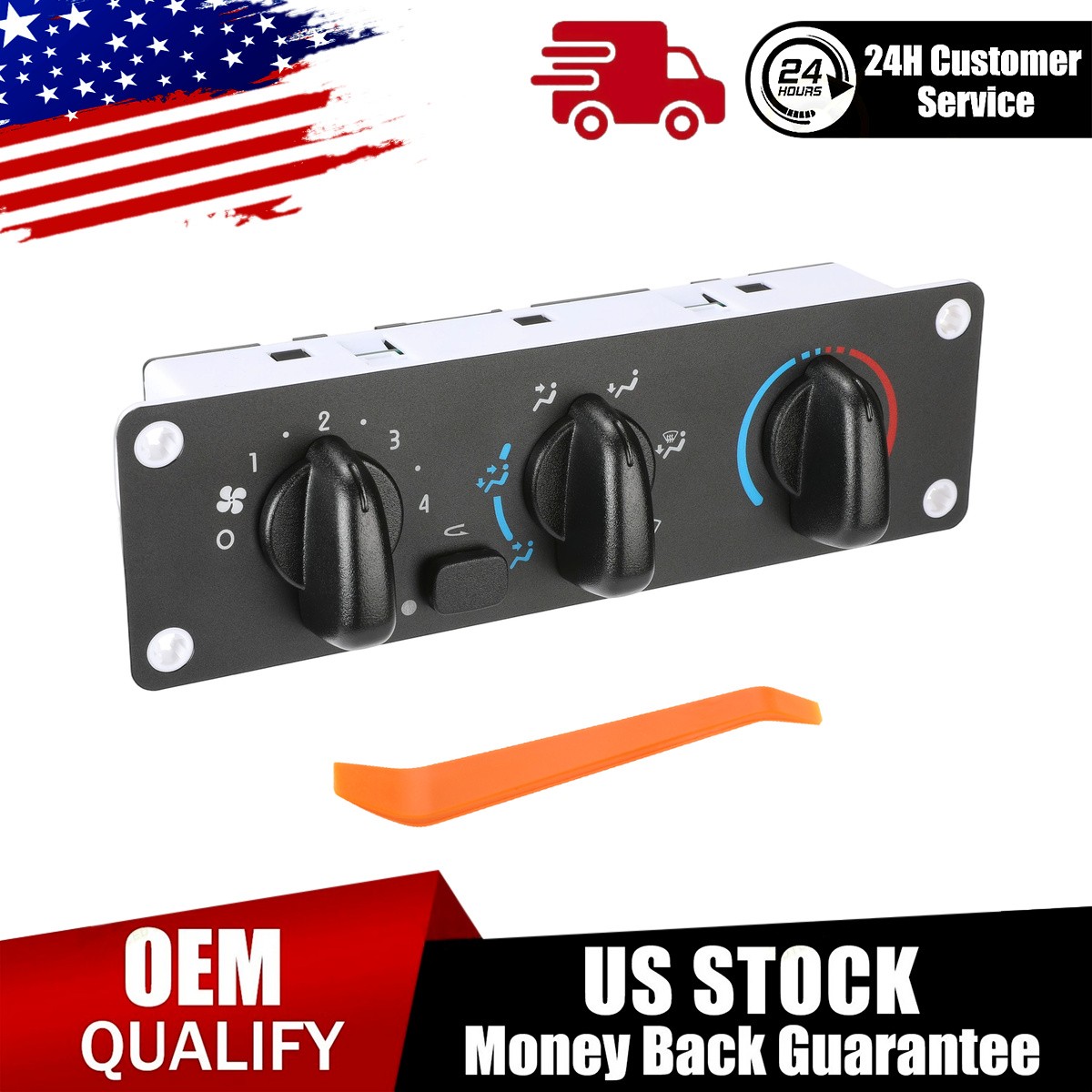 A/C Climate Control Module For 2002-21 Freightliner M2 599008 A22-57054-001