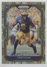 2020 Panini Prizm Rookie Camo Prizm 2/25 Josh Uche #369 vv7