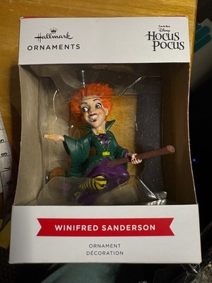 Hallmark Disney Hocus Pocus Winifred Sanderson Christmas Ornament~New In Package