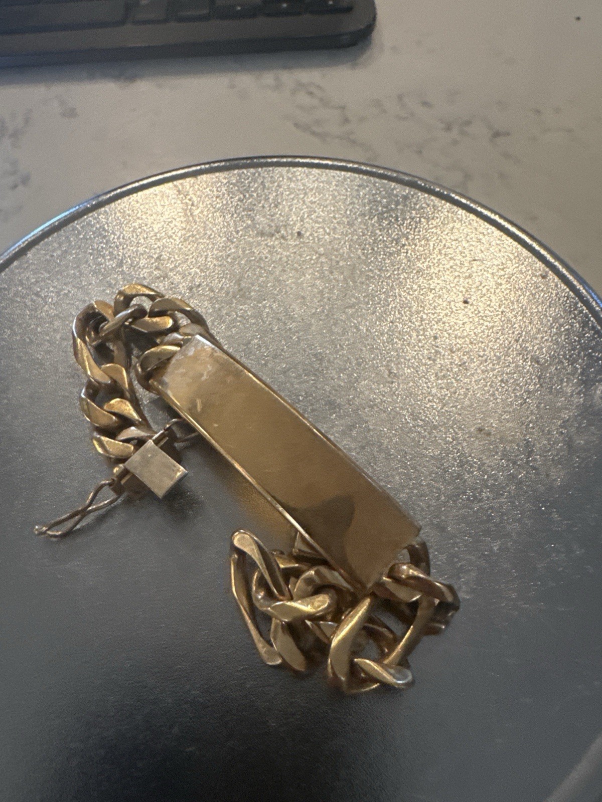 gold chain 14k solid gold - image 3