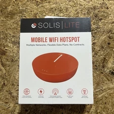 Solis Lite Mobile WiFi Hotspot, Power Bank & Mobile Router - 4G LTE