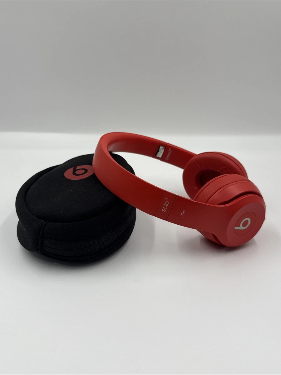 Beats by Dr. Dre Solo3 Red Headphones for Sale - Shop New & Used