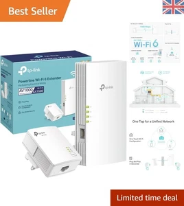 TL-KIT AV1000: Haute vitesse 1000Mbps Adaptateur de ligne électrique avec Ethernet Gigabit