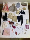 Vintage 1960's Assorted Barbie Doll Clothes And Accessories