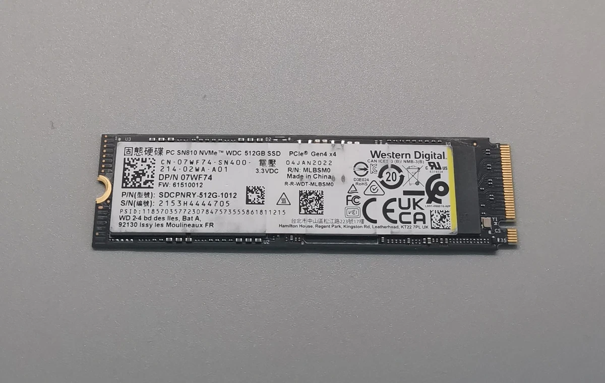 Western Digital 512 GB Solid State Drives for sale - eBay