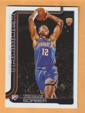 Thomas Sorber Oklahoma City Thunder 2025-26 Topps #215 RC Georgetown Hoyas