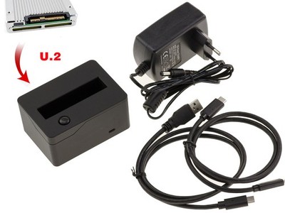 Dock SSD U2 Ngff SFF8639 Verbindung USB3.1 A Oder C. Laden 3A Flow 900MB/S