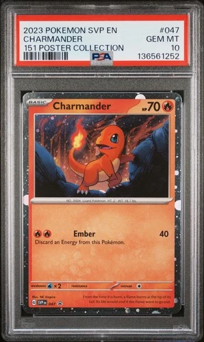 Pokemon Promo Charmander 047 PSA 10