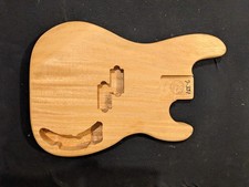 P Bass Body, MADE IN USA, Mahogany, #7-351 - SINGLE PIECE