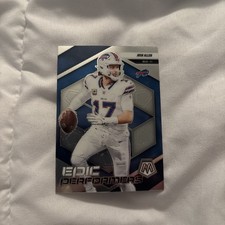 2025 Panini Mosaic - Epic Performers Josh Allen #9 Bills