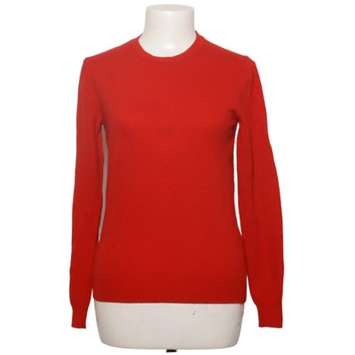 United Colors of Benetton, Strickpullover, Größe: S, Rot, Wolle, Einfarbig #8yi
