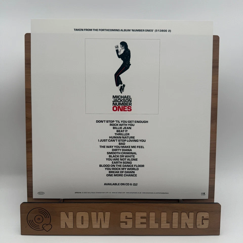 Michael Jackson - Twelves Vinyl 7x 12" Box Set Promo Limited Ed Comp XPR 3744 - Image 2 of 4