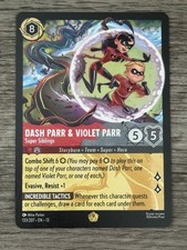 Disney Lorcana TCG Attack Of The Vine Dash Parr Violet Parr 241/207 Cold Foil