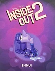 Hot Toys Cosb! Disney Pixar Inside Out 2 Cosbi Ennui Figure - New with Open Box